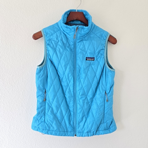 Patagonia  Blue Sky Nano Puff Quilted Lightweight Vest size Medium - Picture 4 of 16
